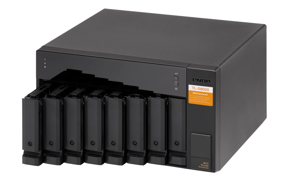 QNAP TL-D800S 8-Bay Tower Expansion - Image 3