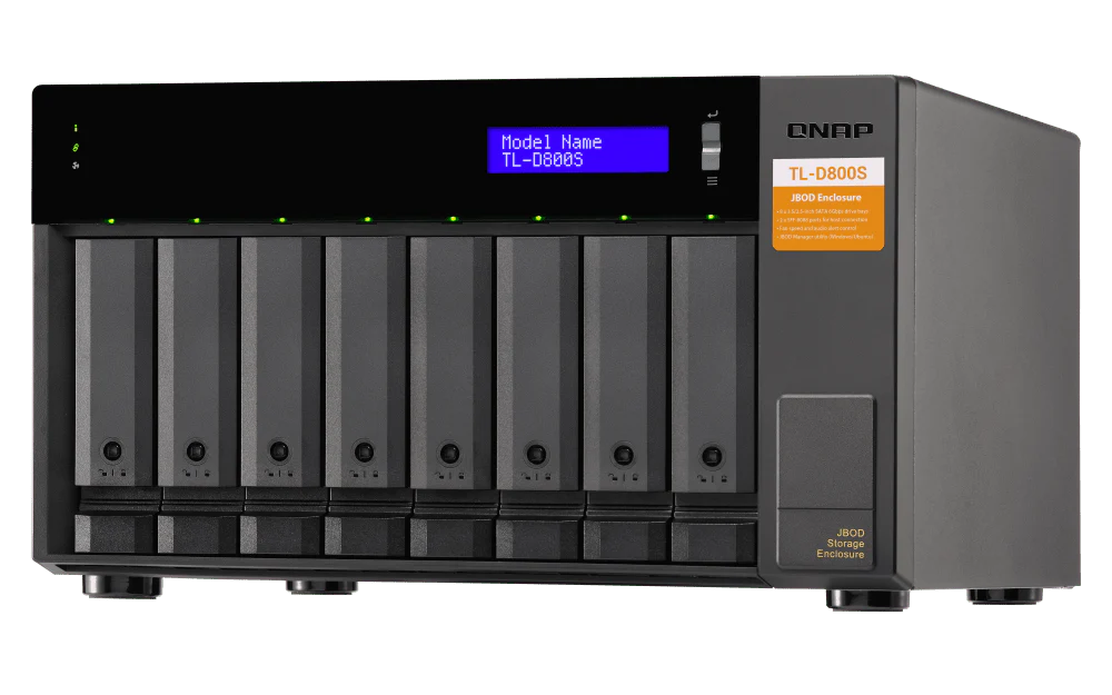 QNAP TL-D800S 8-Bay Tower Expansion - Image 7