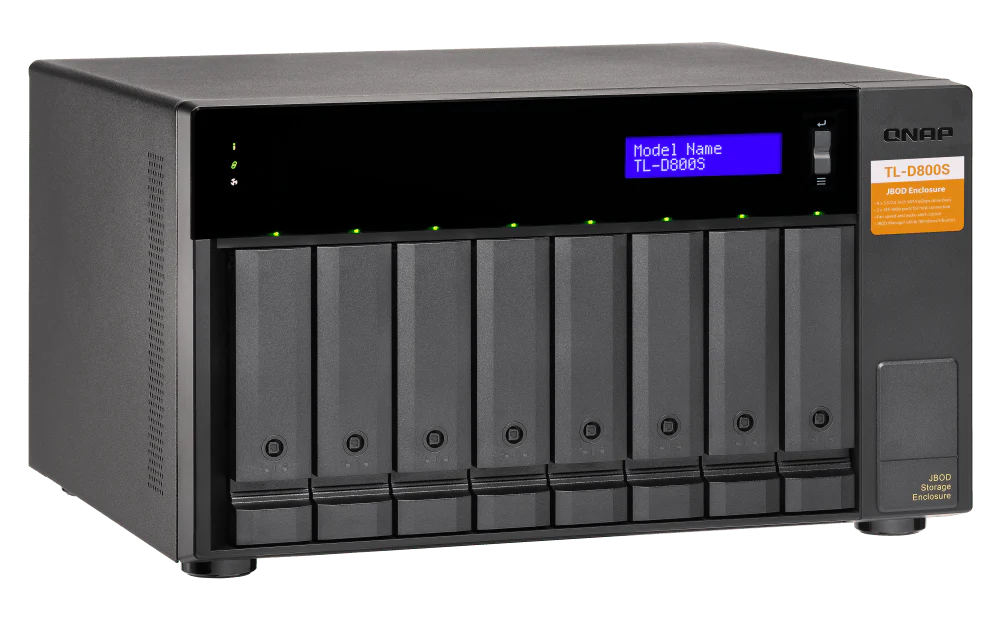 QNAP TL-D800S 8-Bay Tower Expansion - Image 8