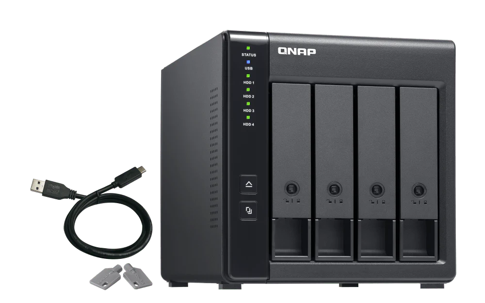 QNAP TR-004 4-Bay Tower Expansion - Image 5