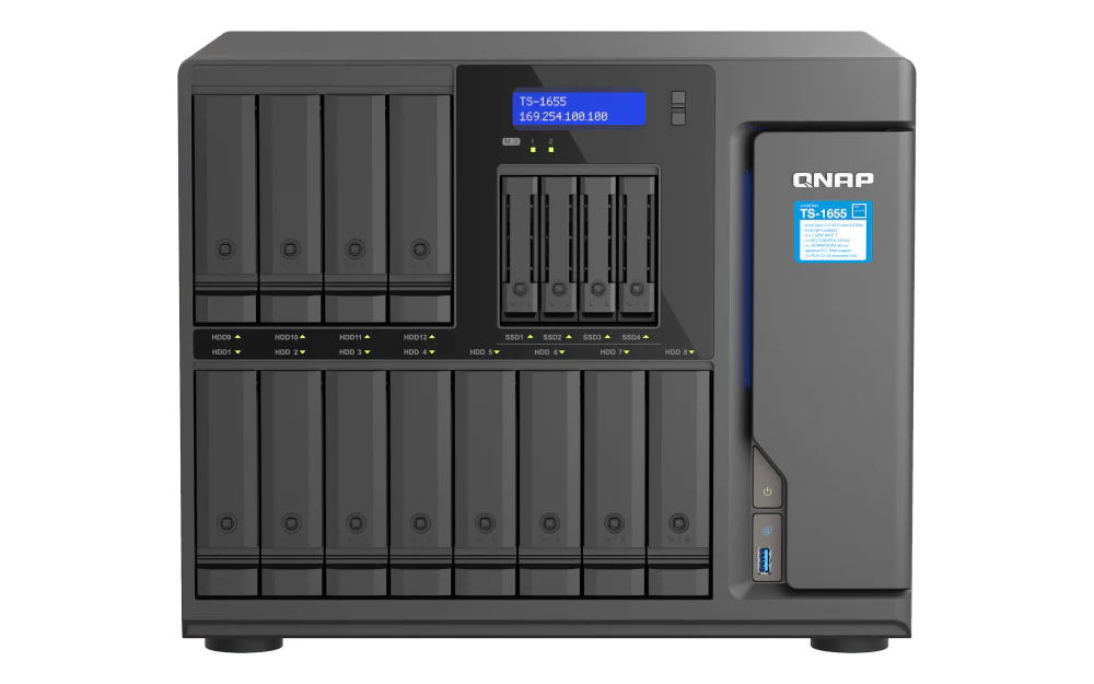QNAP TS-1655 16-Bay Tower NAS - Image 2