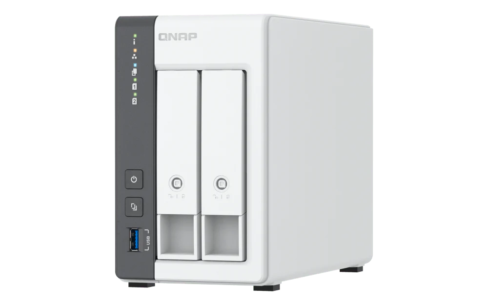 QNAP TS-216G 2-Bay 2.5GbE AI Tower NAS