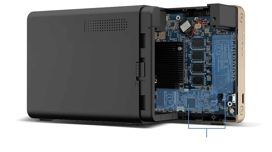 QNAP TS-264 TS-x64 Series 2-Bay Dual 2.5GbE Tower NAS - Image 9