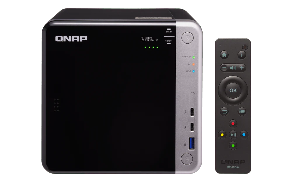 QNAP TS-453BT3 4-Bay Thunderbolt 10GbE Tower NAS - Image 2