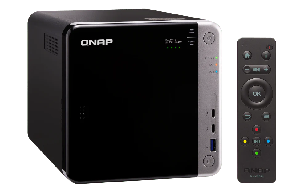 QNAP TS-453BT3 4-Bay Thunderbolt 10GbE Tower NAS - Image 6