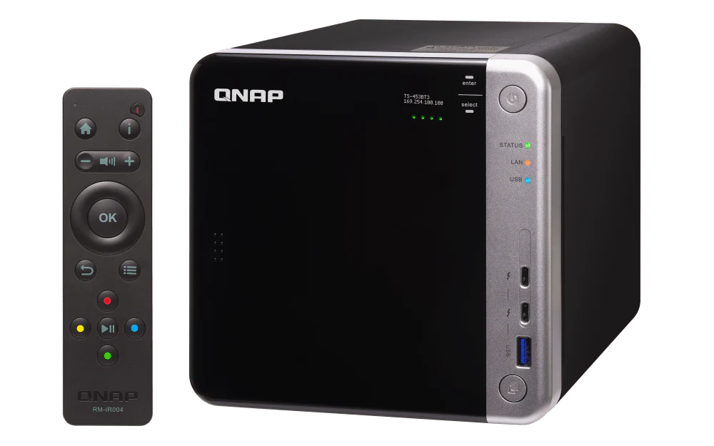 QNAP TS-453BT3 4-Bay Thunderbolt 10GbE Tower NAS - Image 7