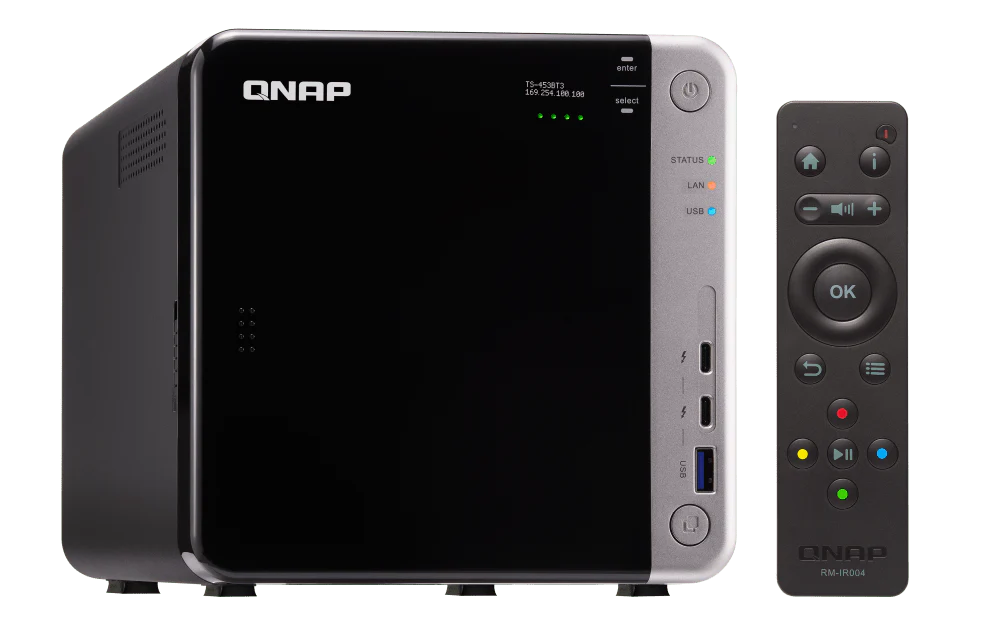 QNAP TS-453BT3 4-Bay Thunderbolt 10GbE Tower NAS - Image 8