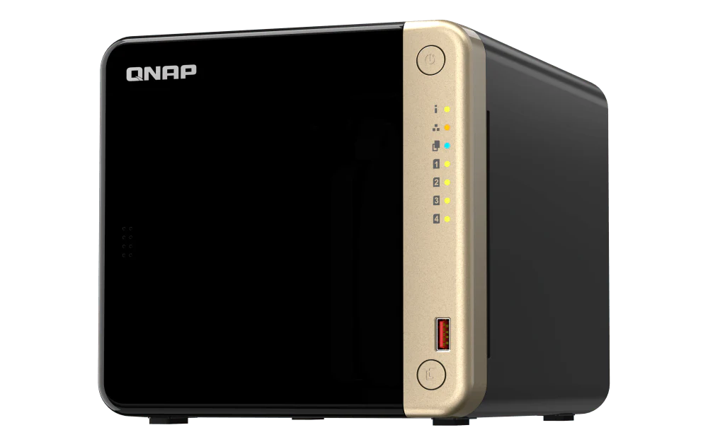 QNAP TS-464 TS-x64 Series 4-Bay Dual 2.5GbE Tower NAS