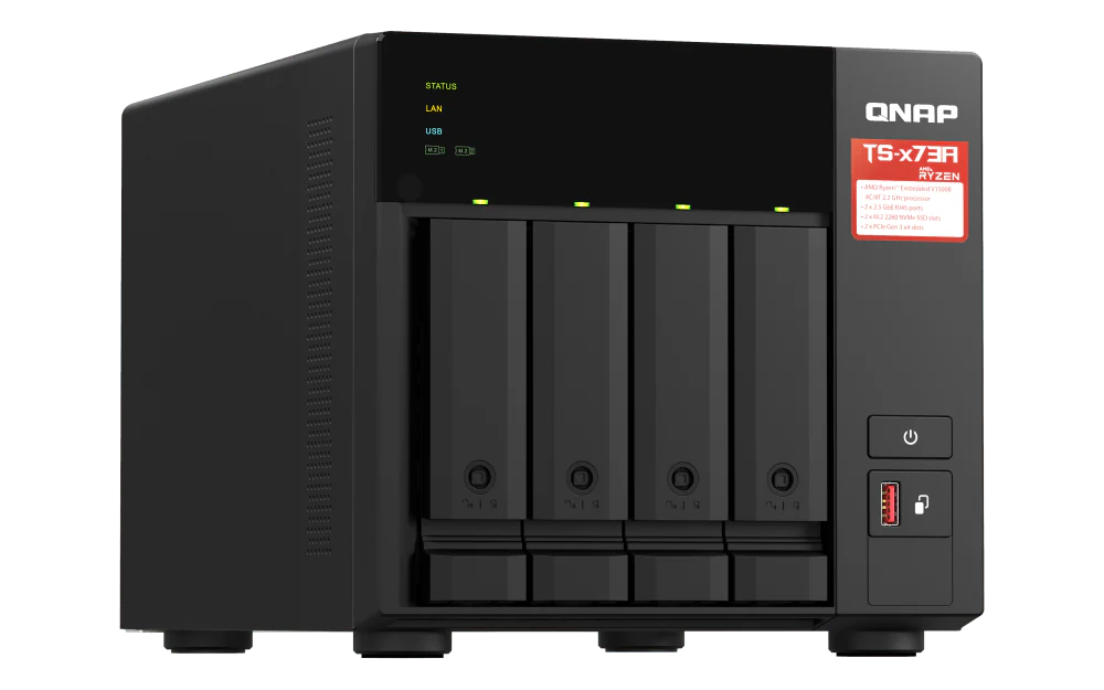 QNAP TS-473A TS-x73A Series 4-Bay Tower NAS - Image 5