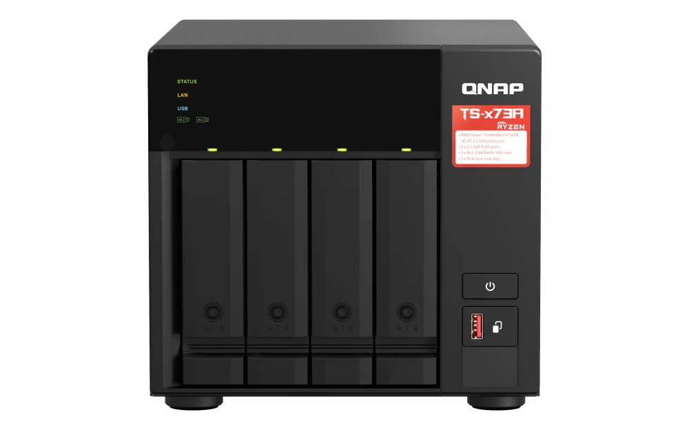 QNAP TS-473A TS-x73A Series 4-Bay Tower NAS - Image 6