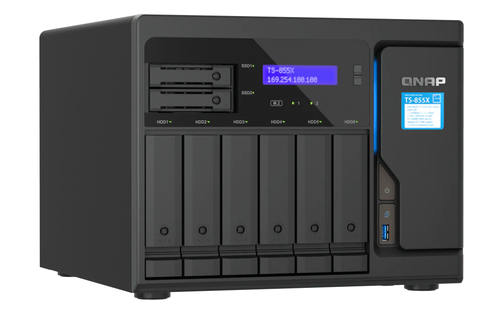 QNAP TS-855X 8-Bay Tower NAS