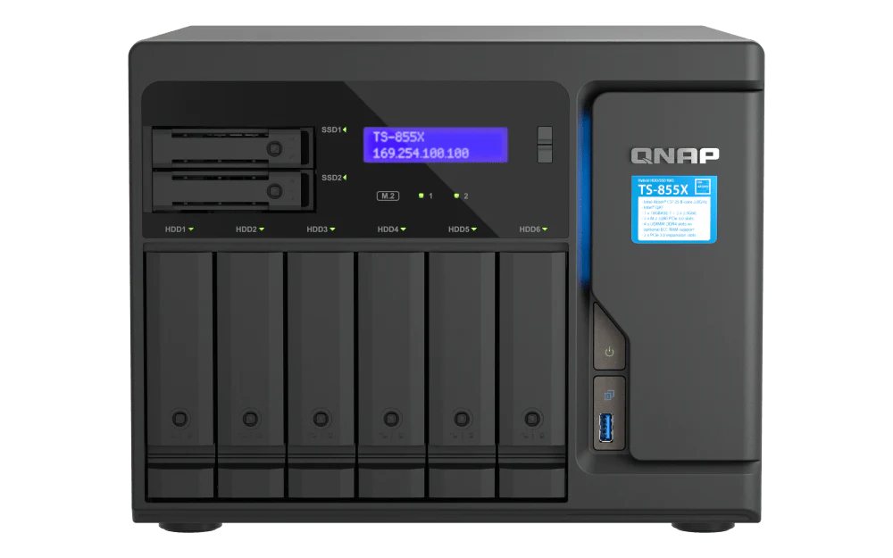 QNAP TS-855X 8-Bay Tower NAS - Image 2