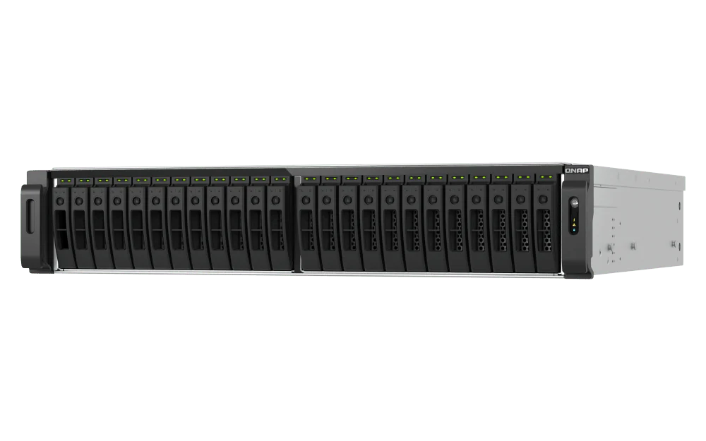 QNAP TS-h3077AFU 30-Bay Dual-Processor All-Flash Rackmount NAS