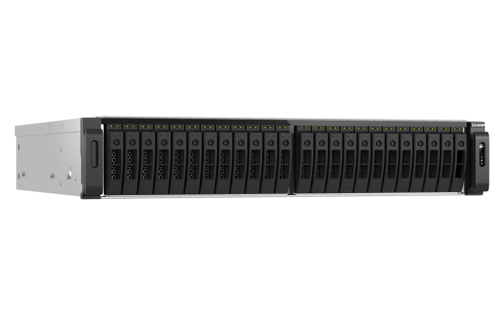QNAP TS-h3077AFU 30-Bay Dual-Processor All-Flash Rackmount NAS - Image 3