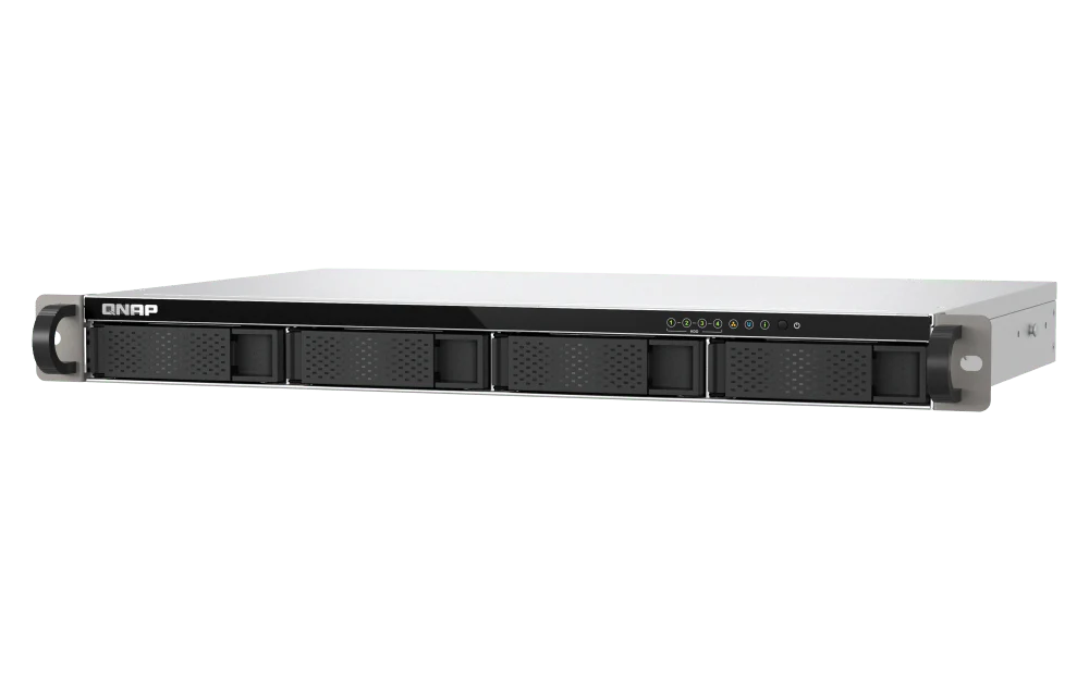 QNAP TS-h433eU 4-Bay Compact 1U Short-Depth Rackmount NAS - Image 10