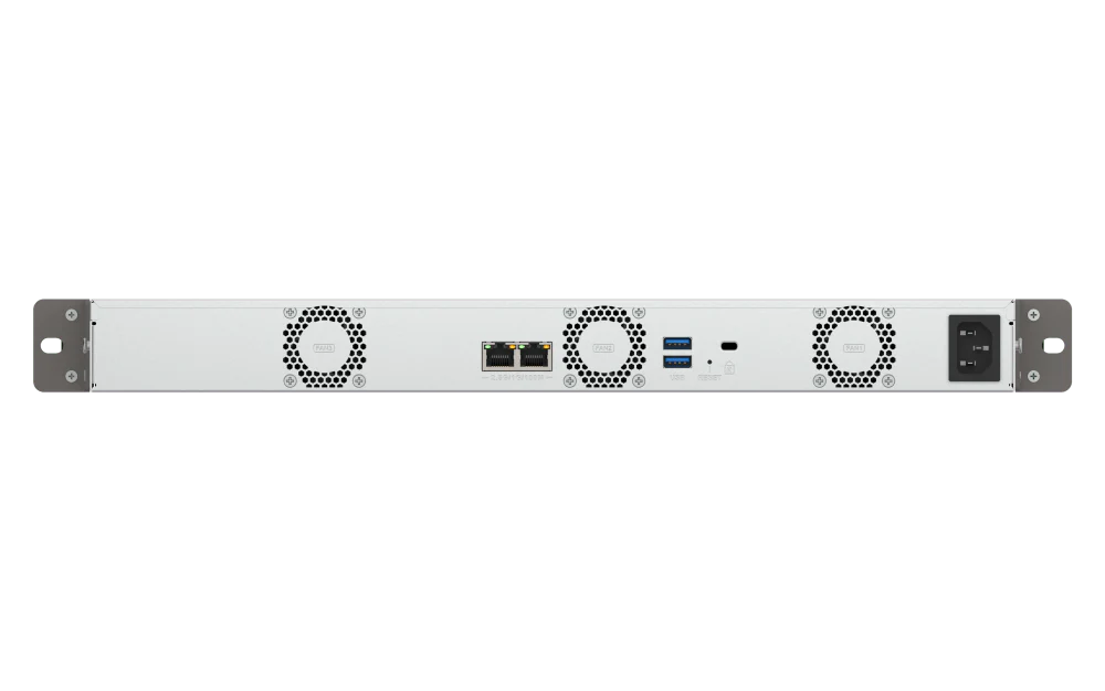 QNAP TS-h433eU 4-Bay Compact 1U Short-Depth Rackmount NAS - Image 2