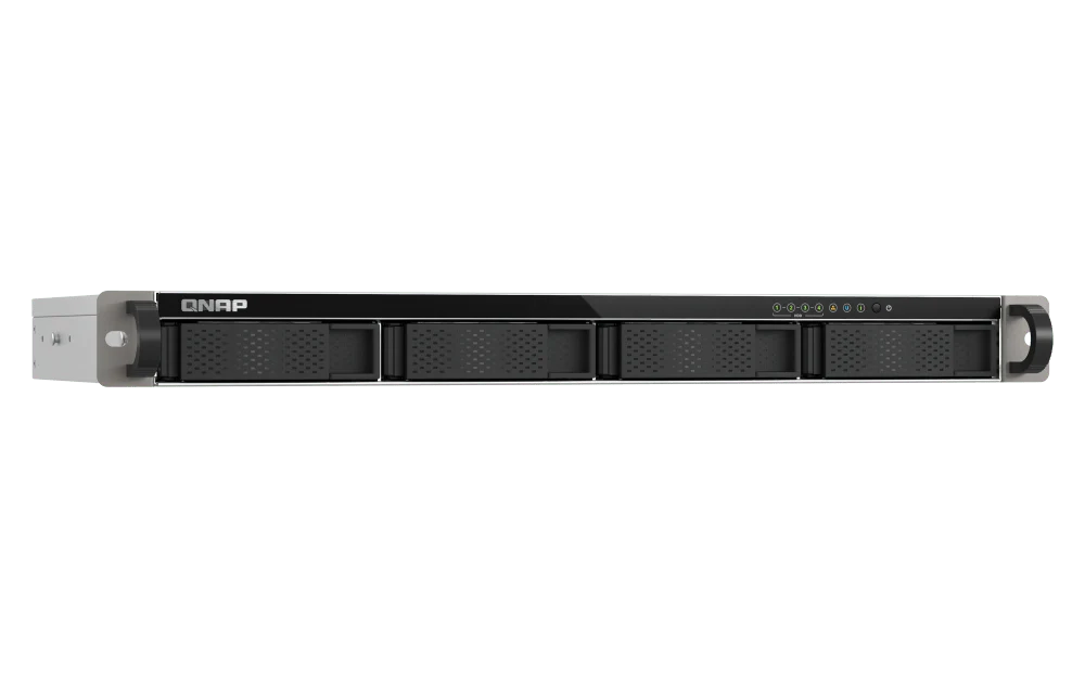 QNAP TS-h433eU 4-Bay Compact 1U Short-Depth Rackmount NAS - Image 3