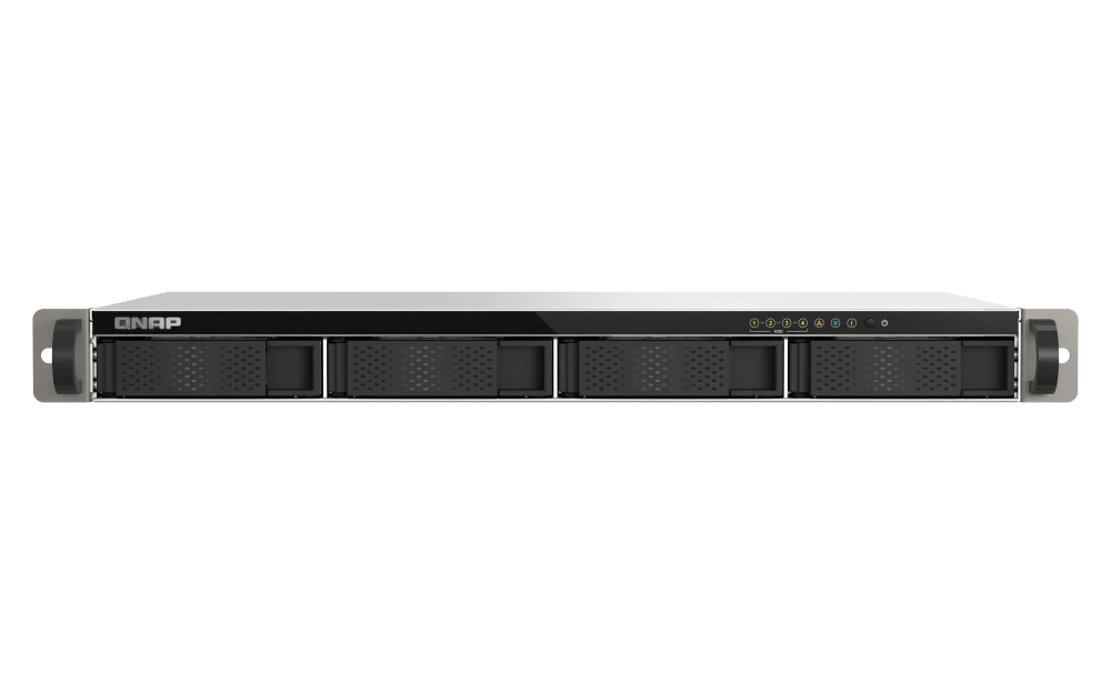 QNAP TS-h433eU 4-Bay Compact 1U Short-Depth Rackmount NAS - Image 4