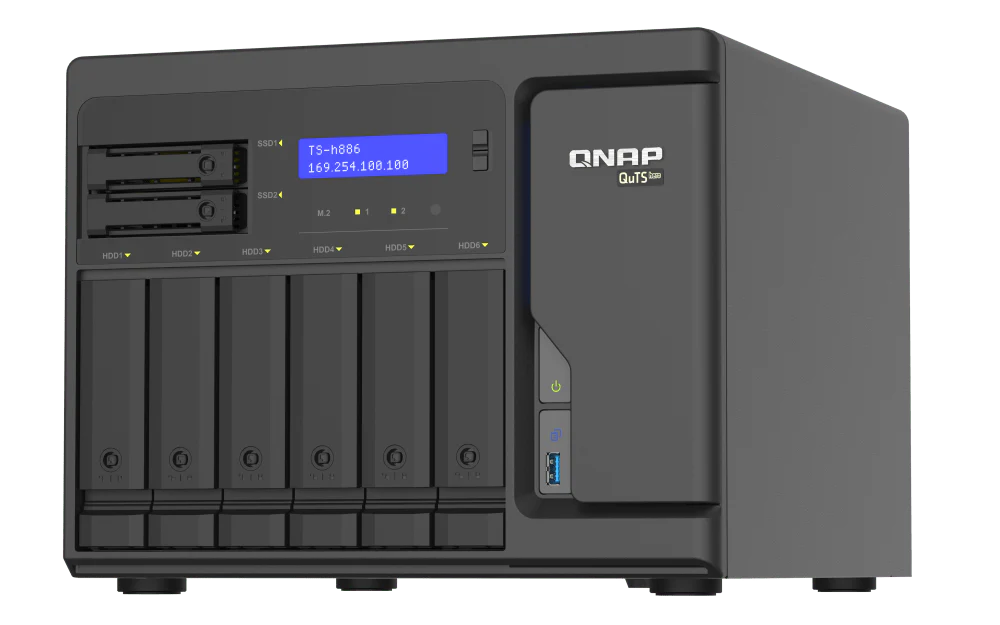 QNAP TS-h886 8-Bay Tower NAS