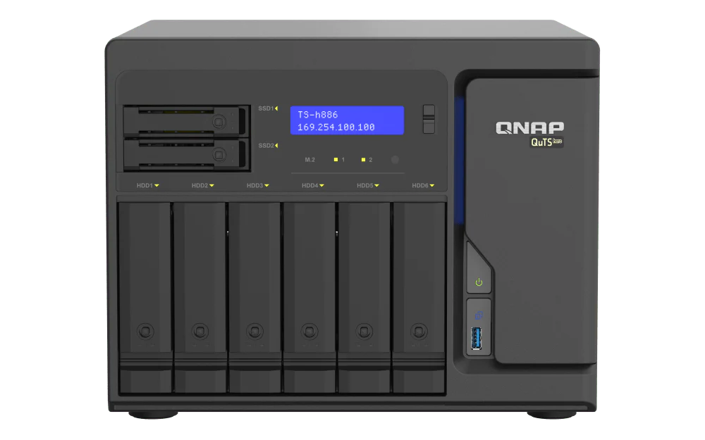 QNAP TS-h886 8-Bay Tower NAS - Image 2