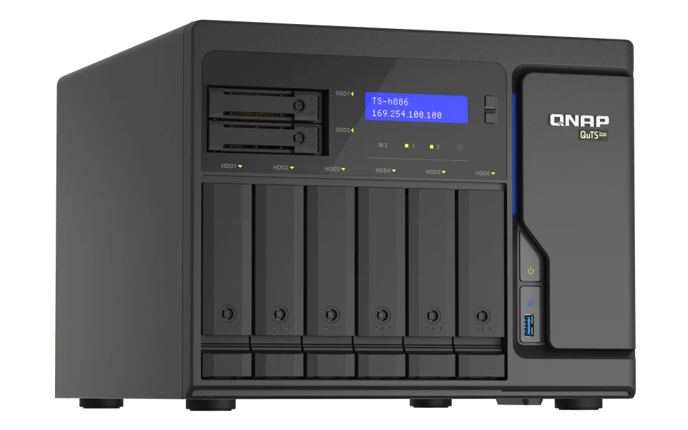 QNAP TS-h886 8-Bay Tower NAS - Image 3