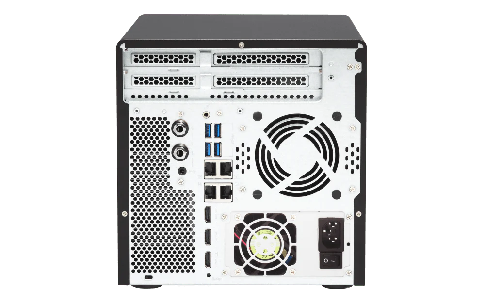 QNAP TVS-682 6-Bay NVMe SSD HDD HDMI Tower NAS - Image 9