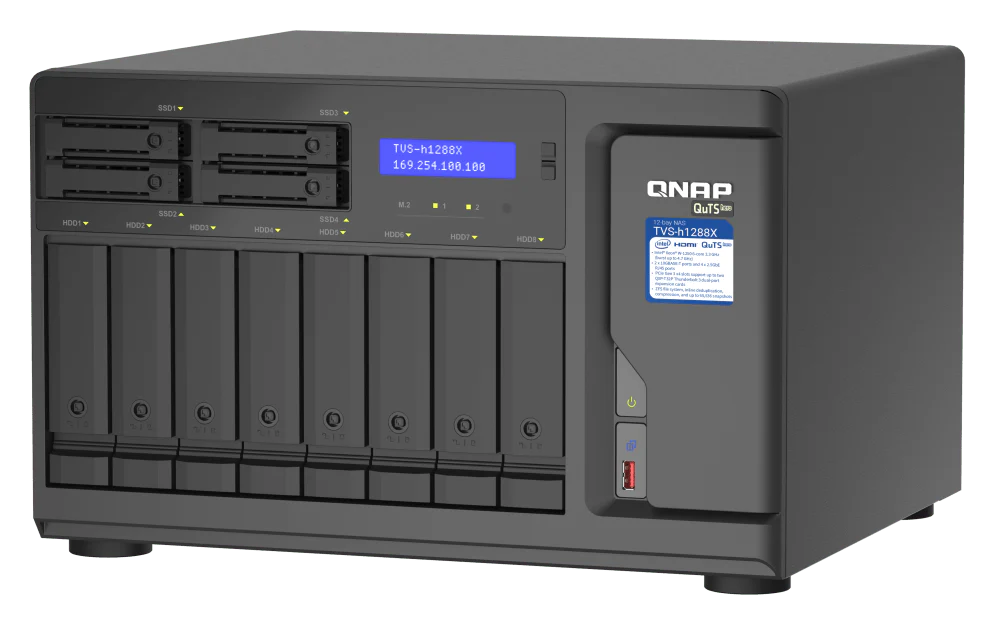 QNAP TVS-h1288X 12-Bay Tower NAS - Image 5