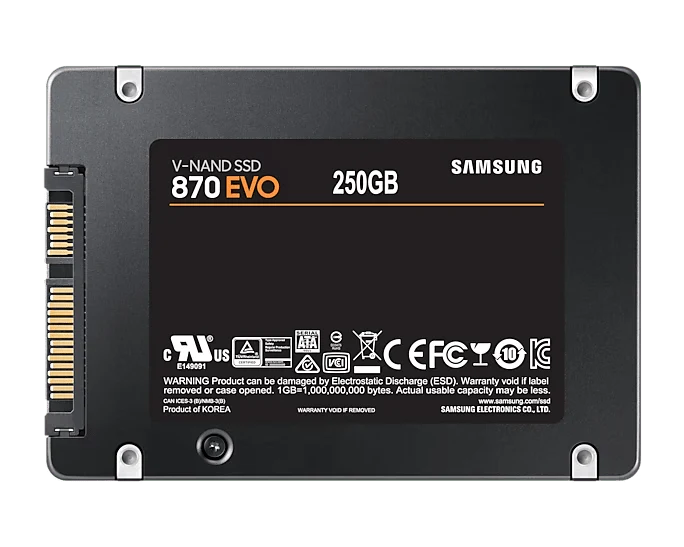 Samsung 870 EVO SATA 2.5" SSD - Image 3