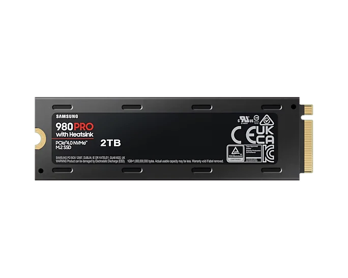 Samsung 980 PRO with Heatsink NVMe M.2 SSD - Image 3