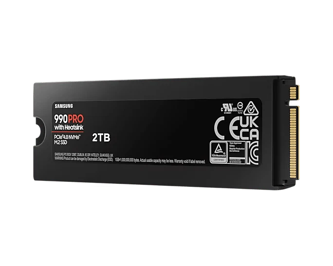 Samsung 990 PRO with Heatsink NVMe M.2 SSD - Image 7
