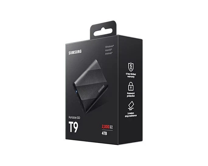 Samsung Portable SSD T9 USB 3.2 Gen 2x2 - Image 12