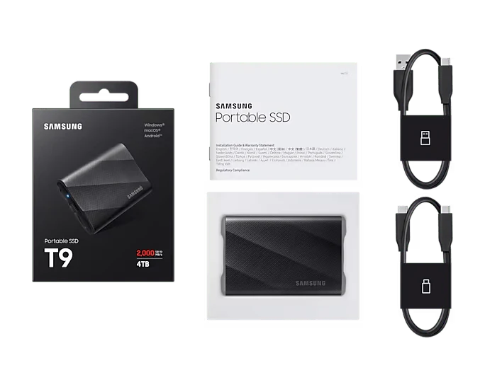 Samsung Portable SSD T9 USB 3.2 Gen 2x2 - Image 13