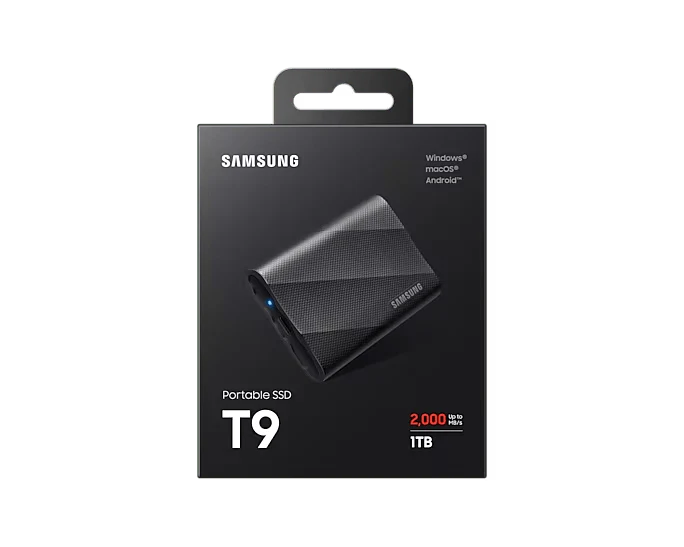 Samsung Portable SSD T9 USB 3.2 Gen 2x2 - Image 7