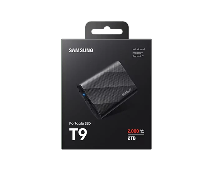 Samsung Portable SSD T9 USB 3.2 Gen 2x2 - Image 8