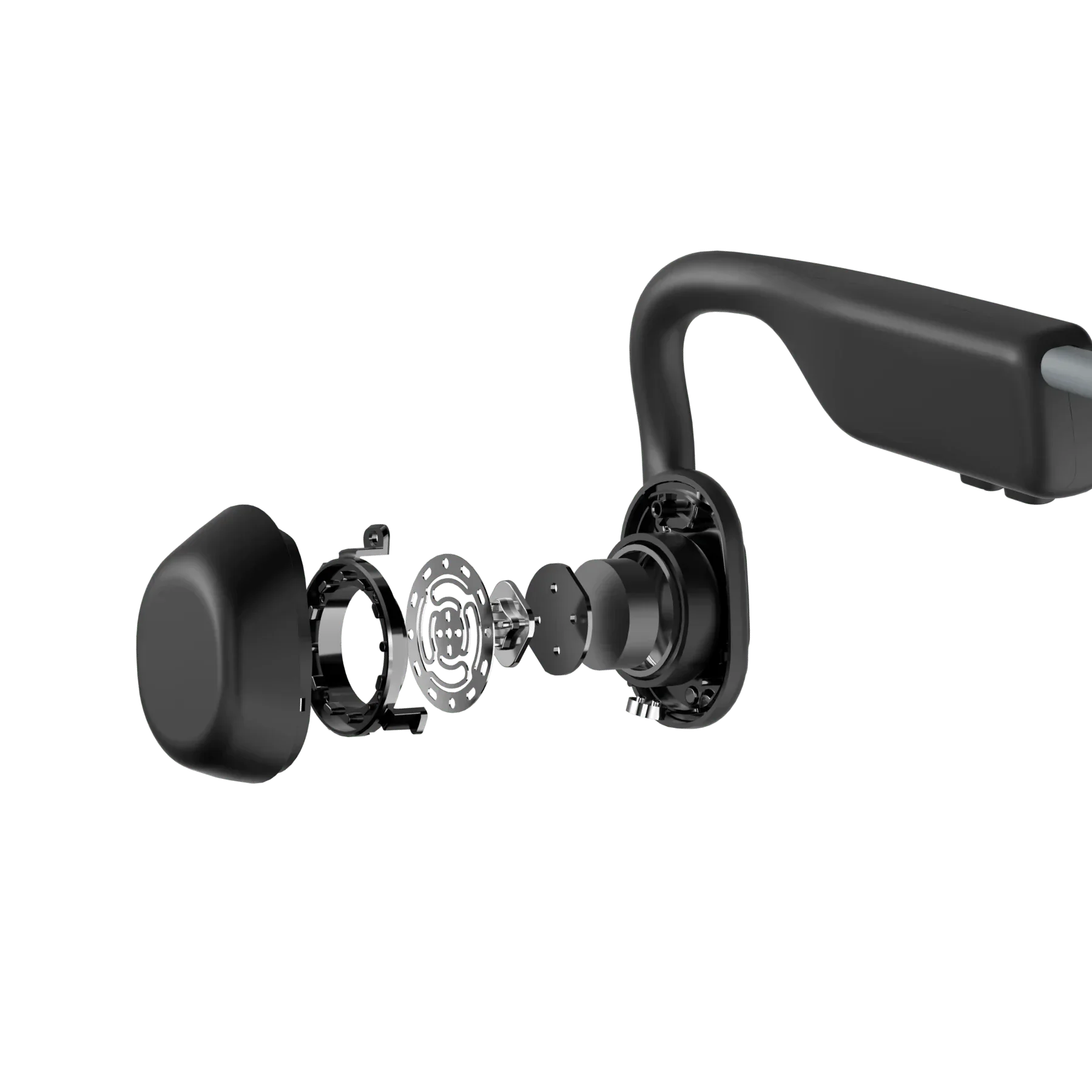 Shokz OpenMove Sport Open Ear Bone Conduction Wireless Headsets - Image 3