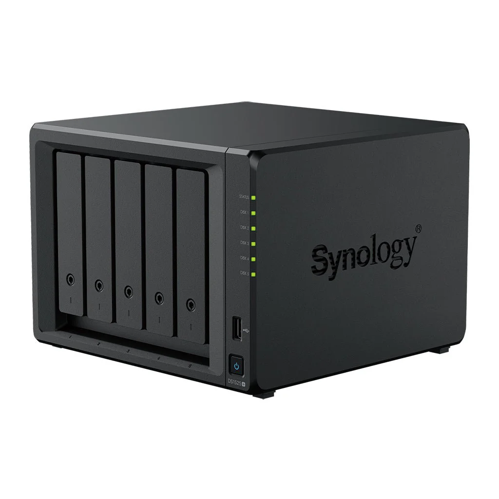 Synology DS1525+ DiskStation 5-Bay 2.5GbE Tower NAS - Image 3