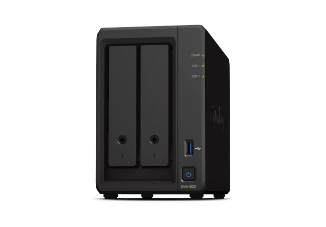 Synology DVA1622 2-Bay Deep Learning Tower NVR