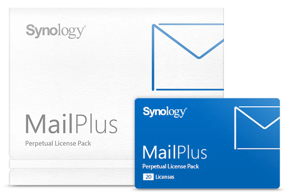 Synology MailPlus Email Accounts License Pack (Perpetual 5/20-Client)