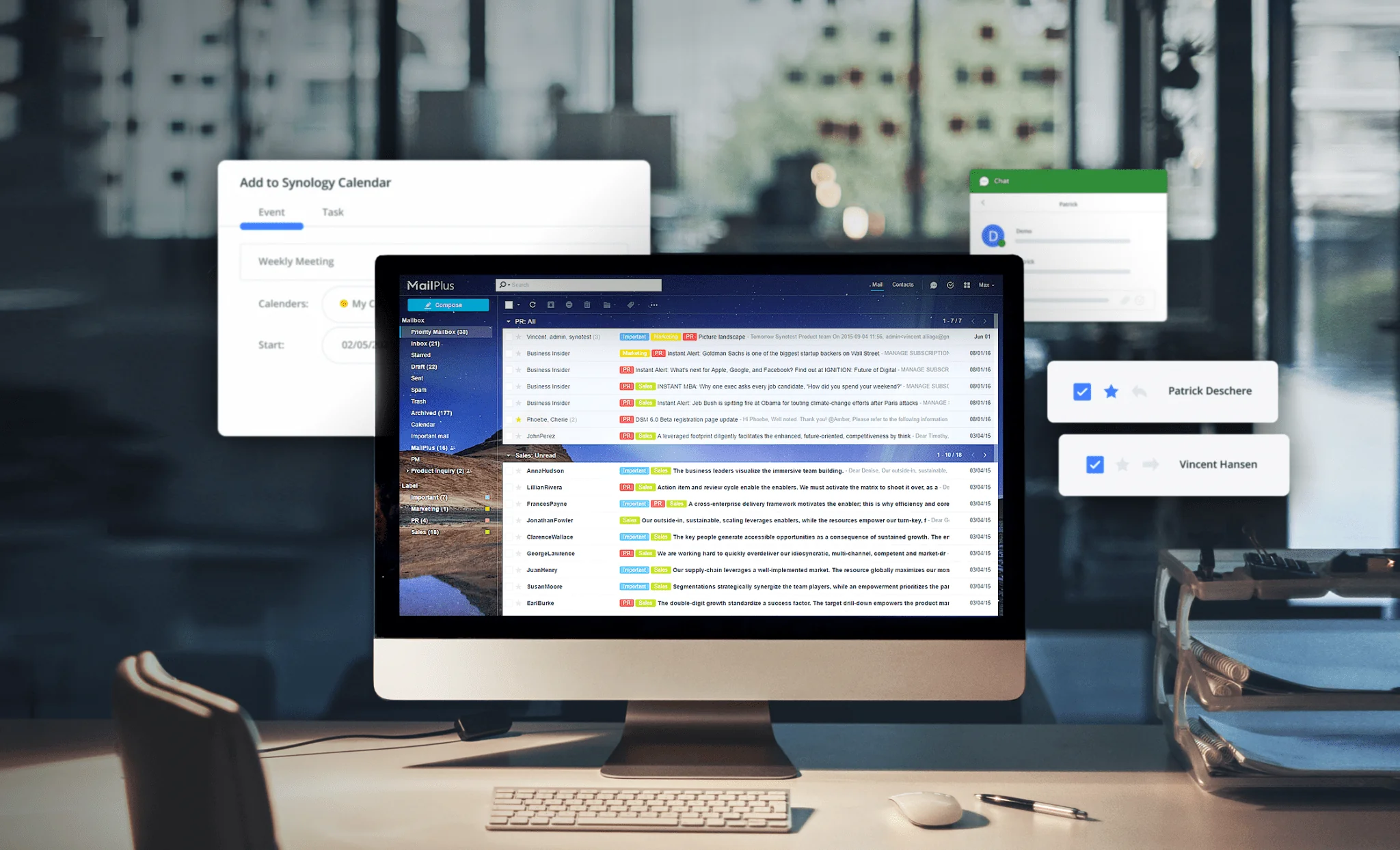 Synology MailPlus Email Accounts License Pack (Perpetual 5/20-Client) - Image 2