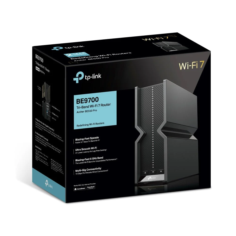TP-Link Archer BE550 Pro BE9700 Tri-Band Wi-Fi 7 Router - Image 7