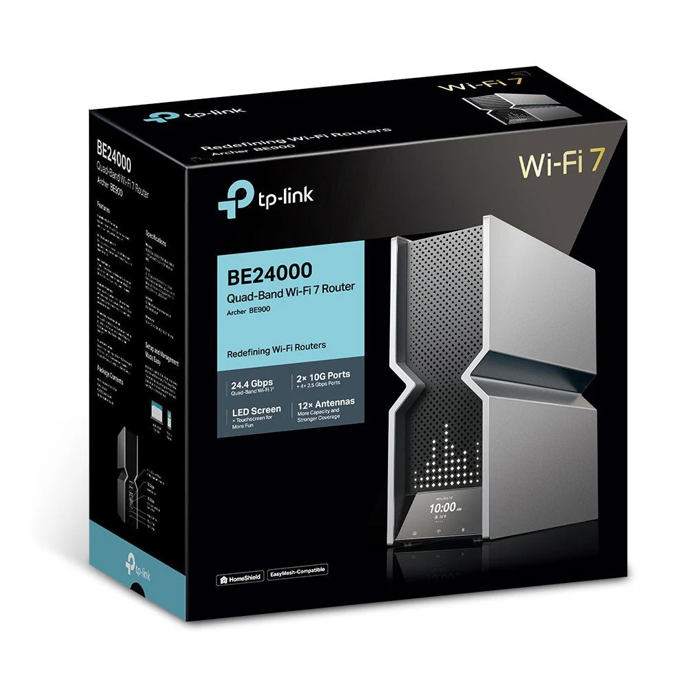 TP-Link Archer BE900 BE24000 Quad-Band Wi-Fi 7 Router - Image 8