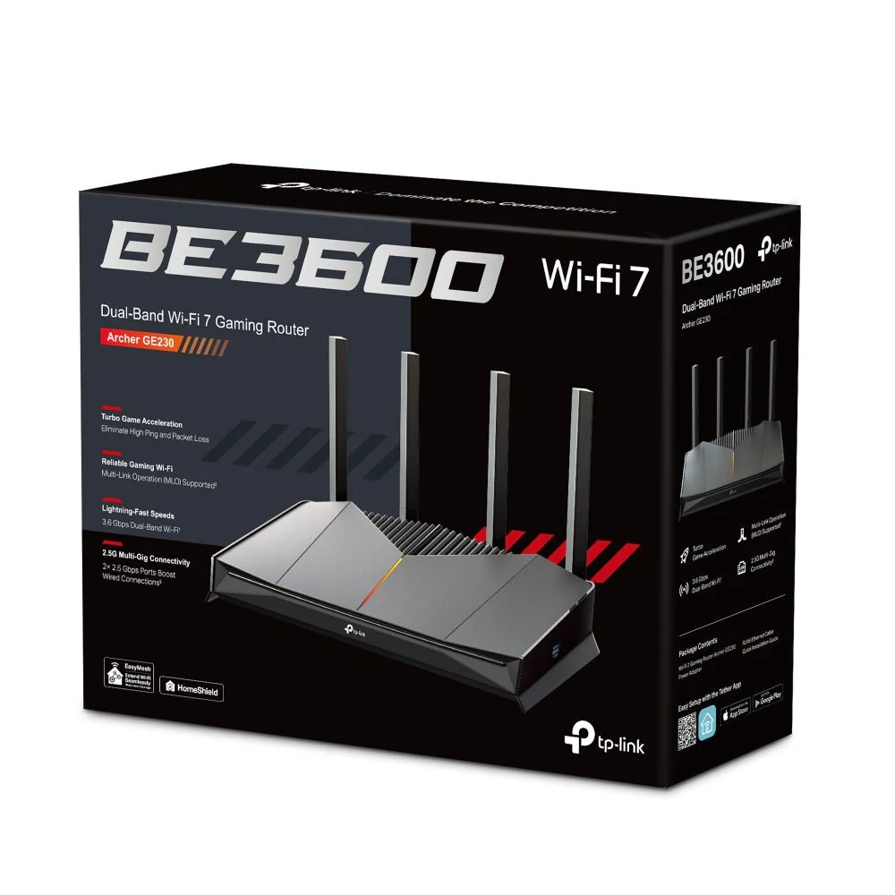 TP-Link Archer GE230 BE3600 Dual-Band Wi-Fi 7 Gaming Router - Image 10