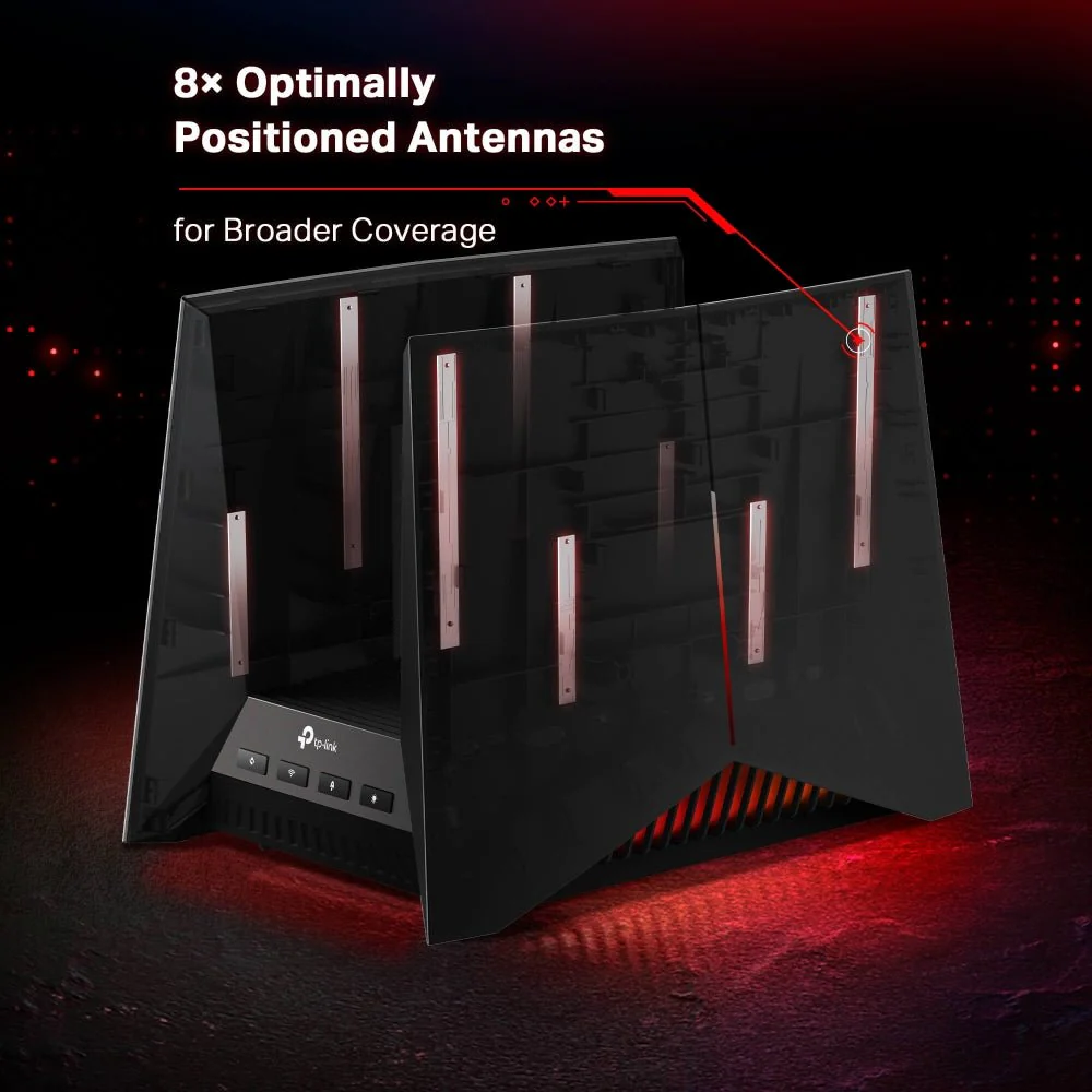 TP-Link Archer GE800 BE19000 Tri-Band Wi-Fi 7 Gaming Router - Image 7
