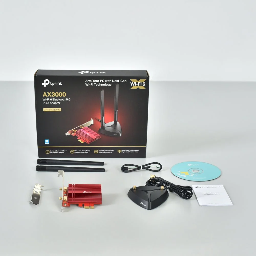 TP-Link Archer TX3000E AX3000 Wi-Fi 6 Bluetooth 5.0 PCIe Adapter - Image 4
