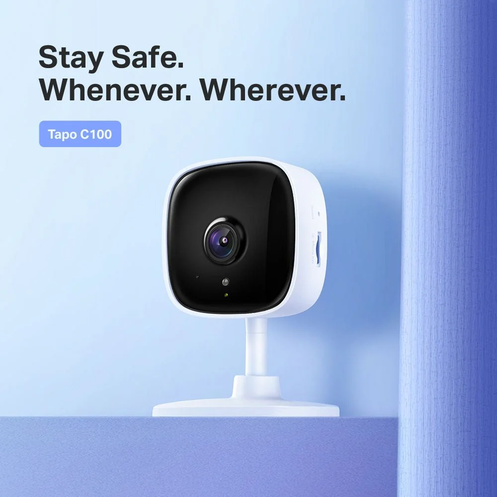 TP-Link C100 2MP FHD WiFi Cube IP Camera - Image 3