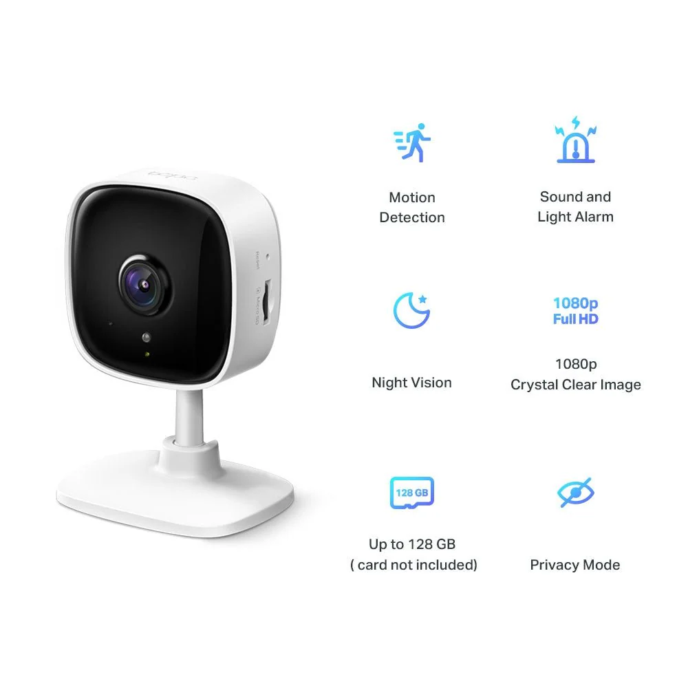 TP-Link C100 2MP FHD WiFi Cube IP Camera - Image 4