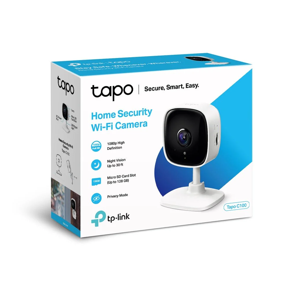 TP-Link C100 2MP FHD WiFi Cube IP Camera - Image 5