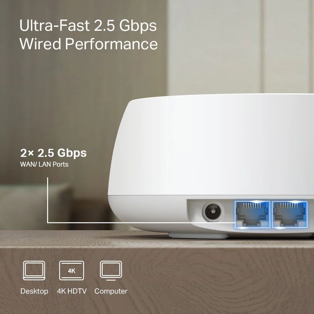 TP-Link Deco BE25 Pro BE5000 Whole Home Mesh WiFi 7 - Image 5