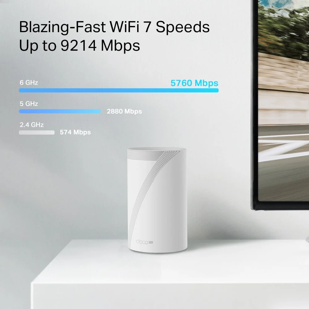TP-Link Deco BE65-5G 5G BE11000 Tri-Band Whole Home Mesh Wi-Fi 7 - Image 5