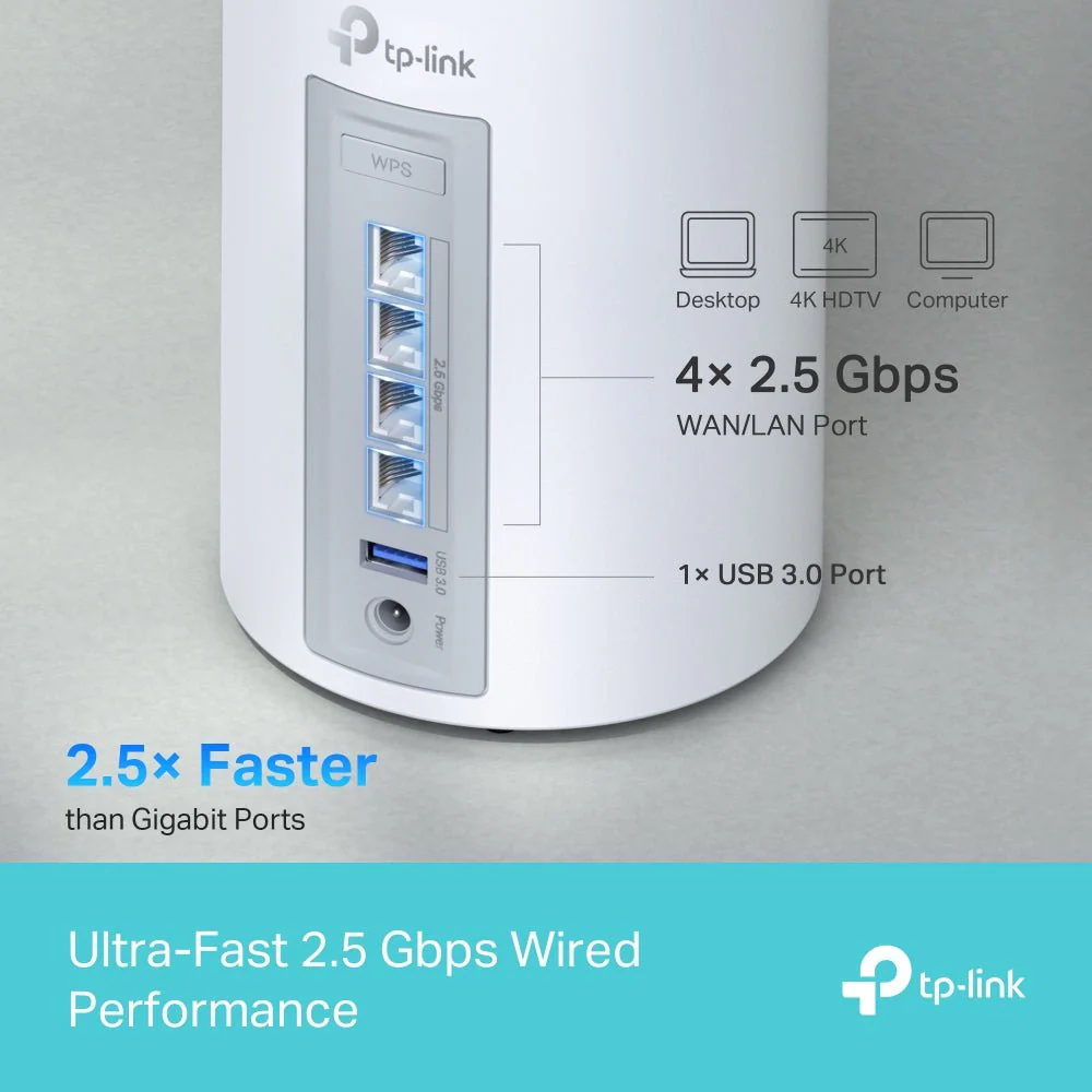 TP-Link Deco BE65 BE11000 Whole Home Mesh WiFi 7 - Image 7